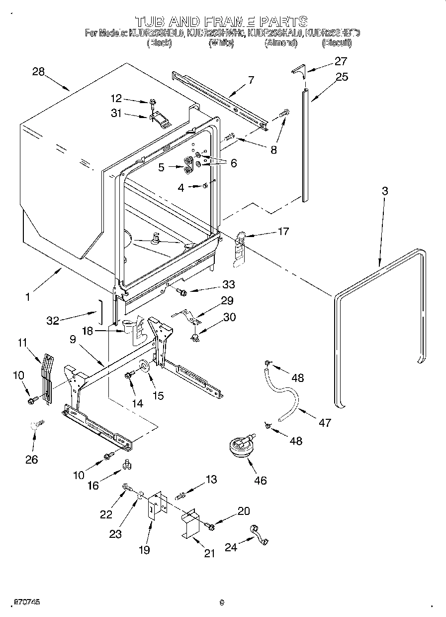 08 - TUB AND FRAME