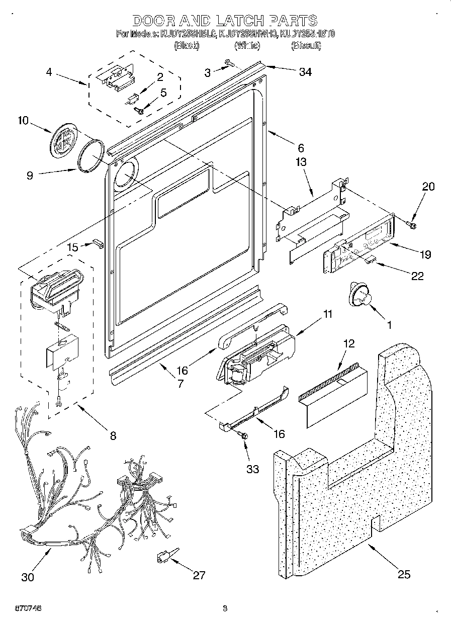 03 - DOOR AND LATCH