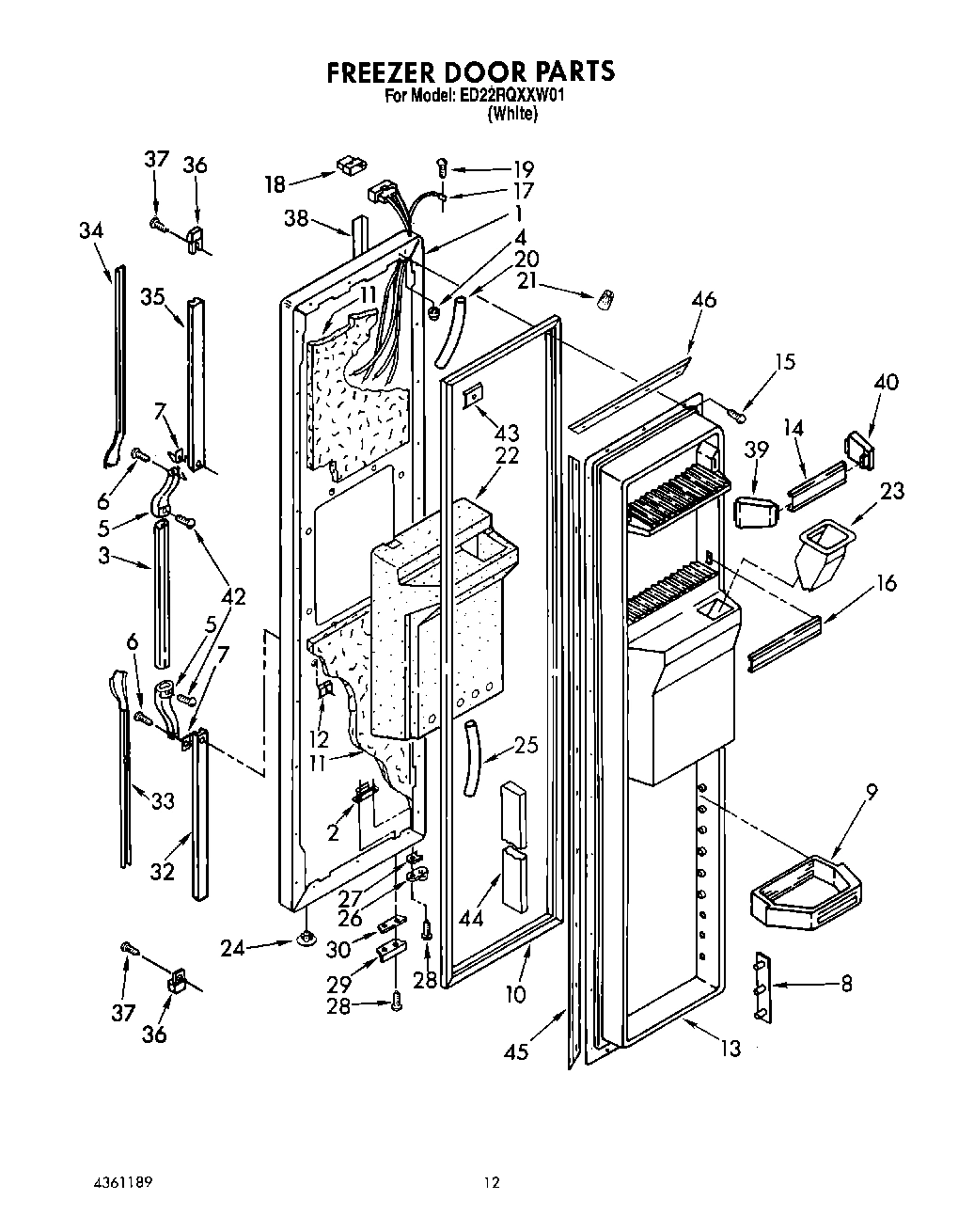 08 - FREEZER DOOR