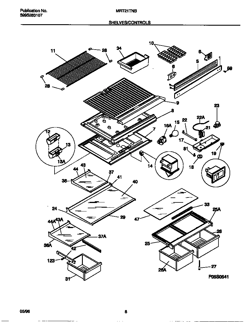 04 - SHELVES/CONTROLS