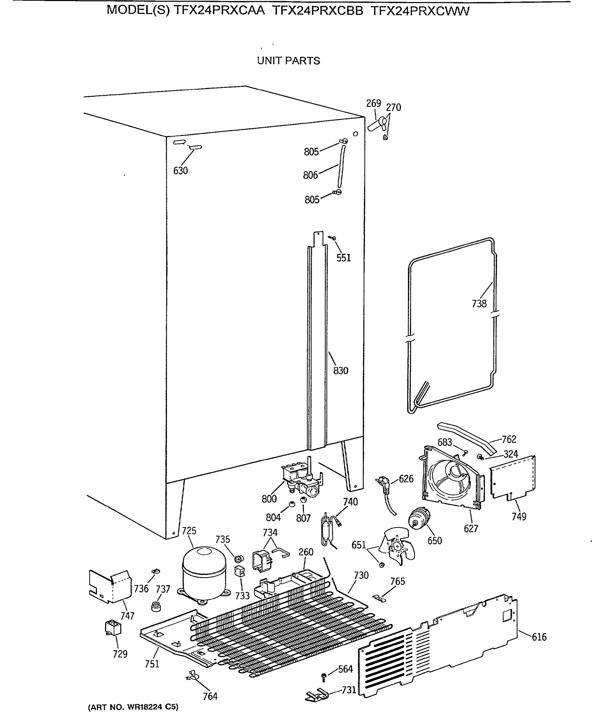 UNIT PARTS