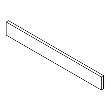 W10663699 Whirlpool Refrigerator Gasket