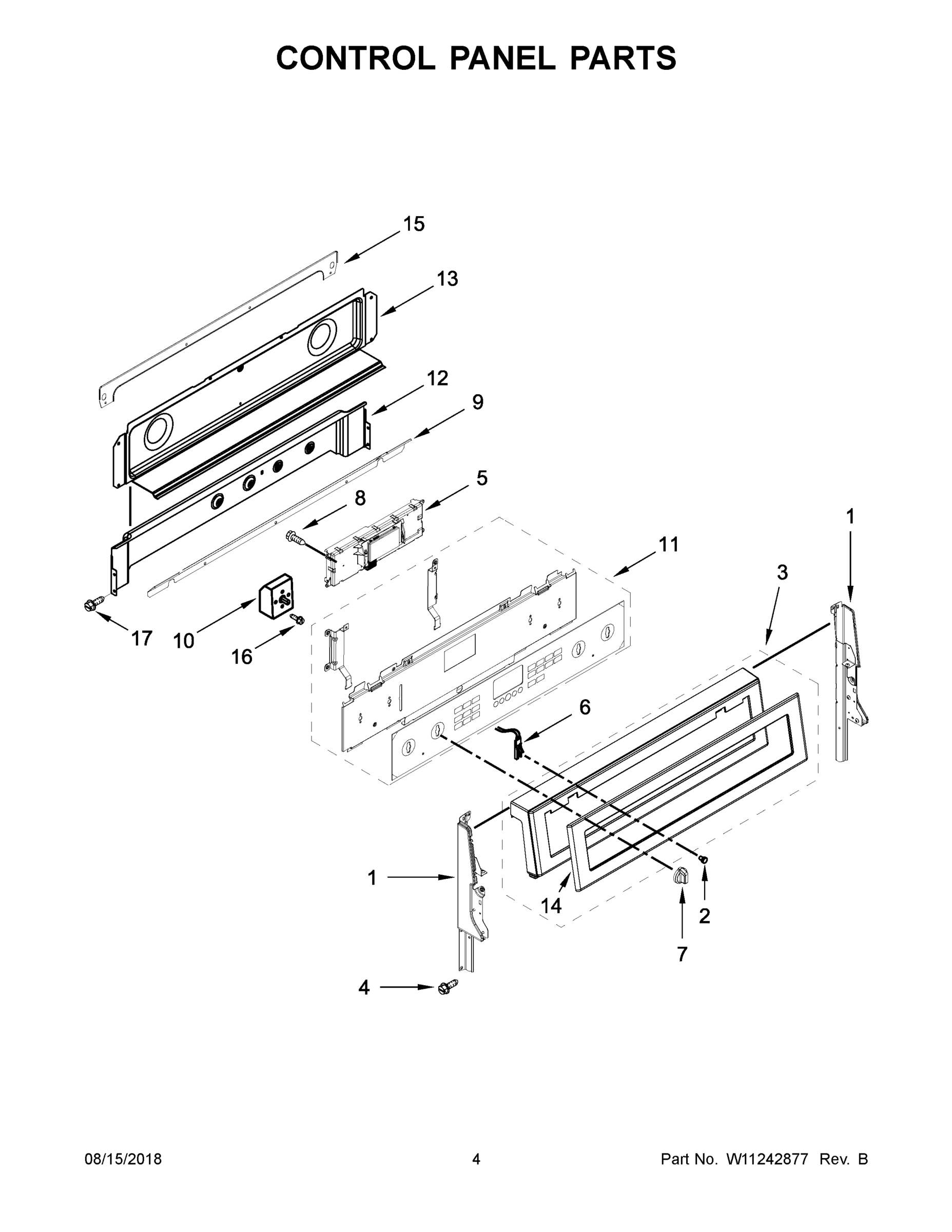 03 - CONTROL PANEL PARTS