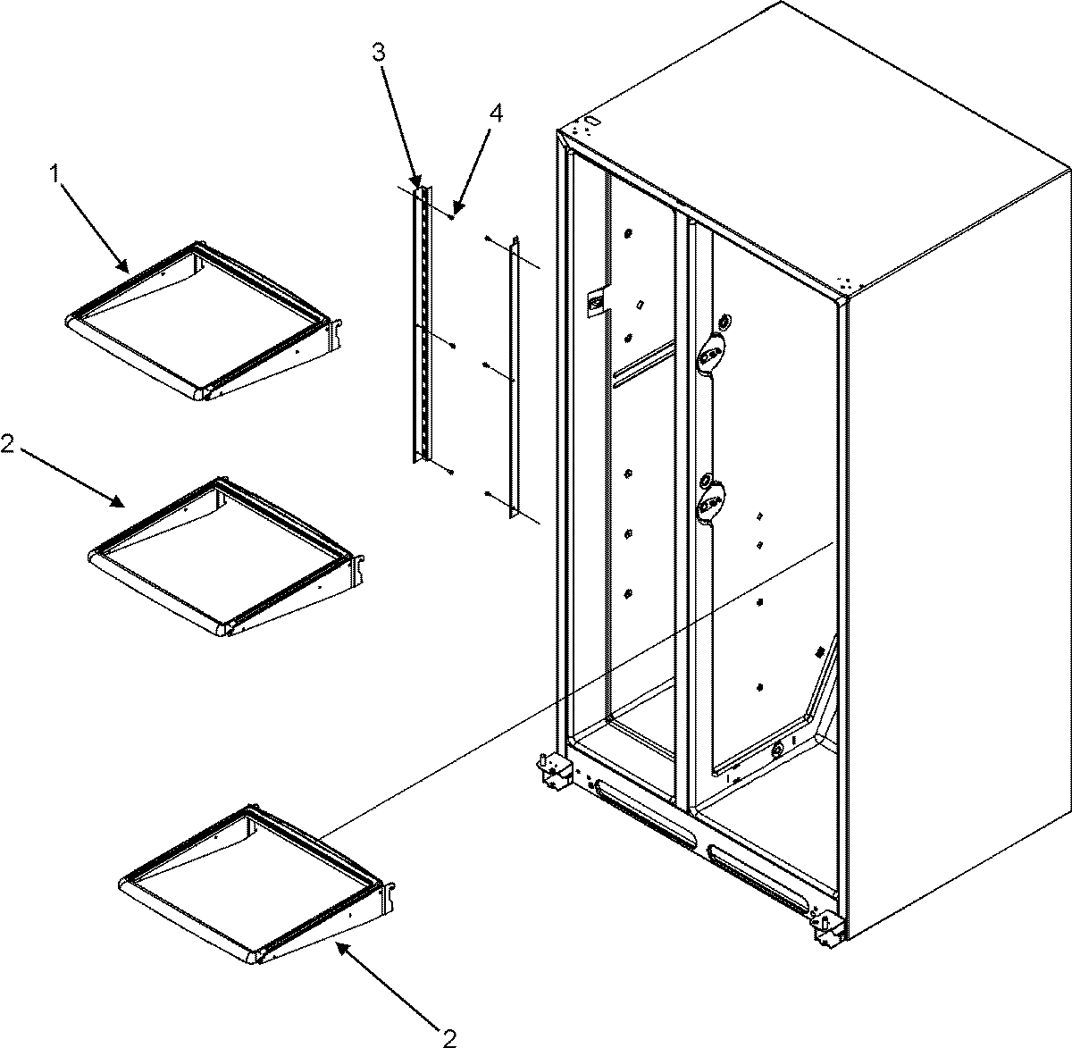 16 - REFRIGERATOR SHELVES