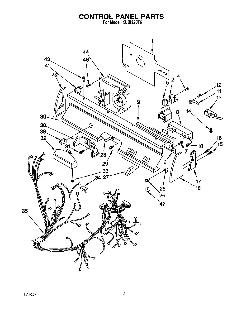 04 - CONTROL PANEL, LIT/OPTIONAL