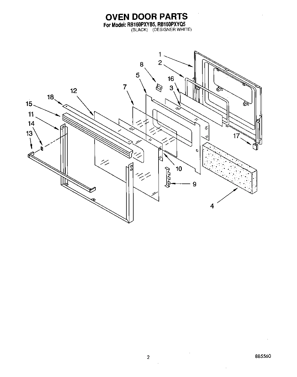 02 - OVEN DOOR