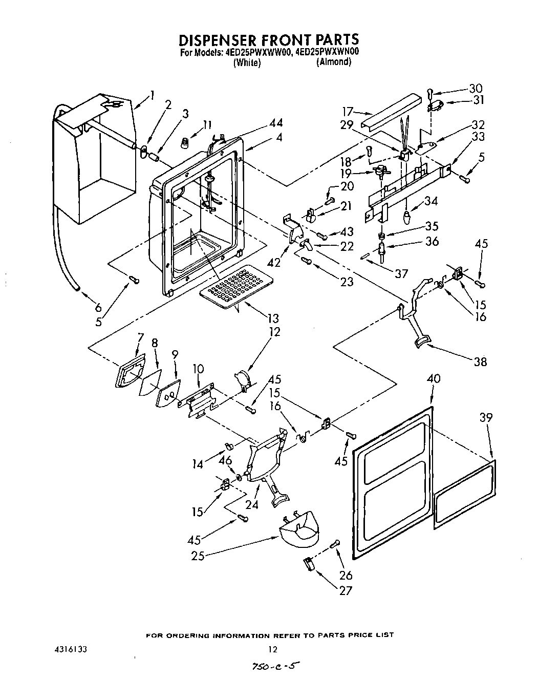 09 - DISPENSER FRONT