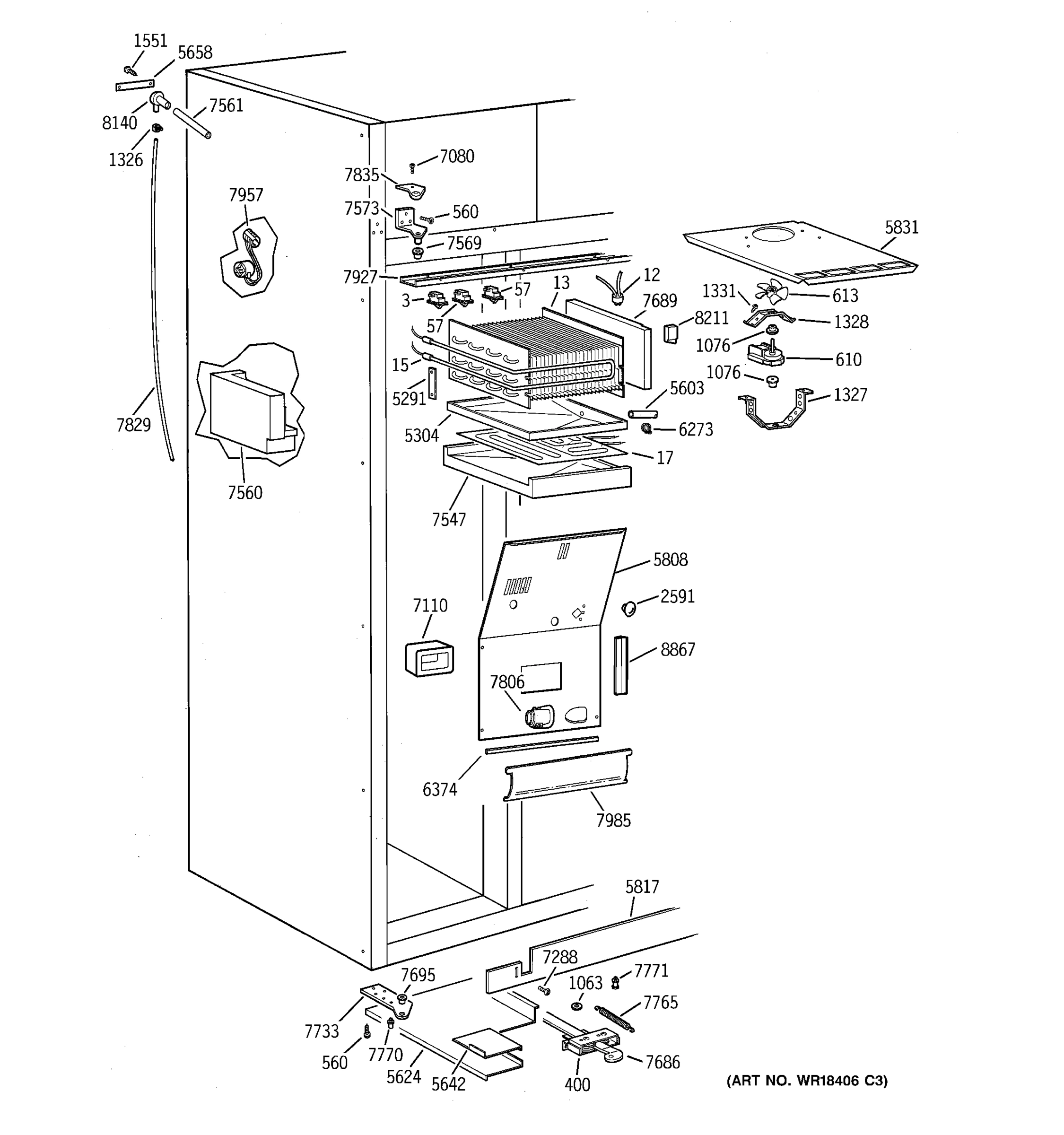FREEZER SECTION