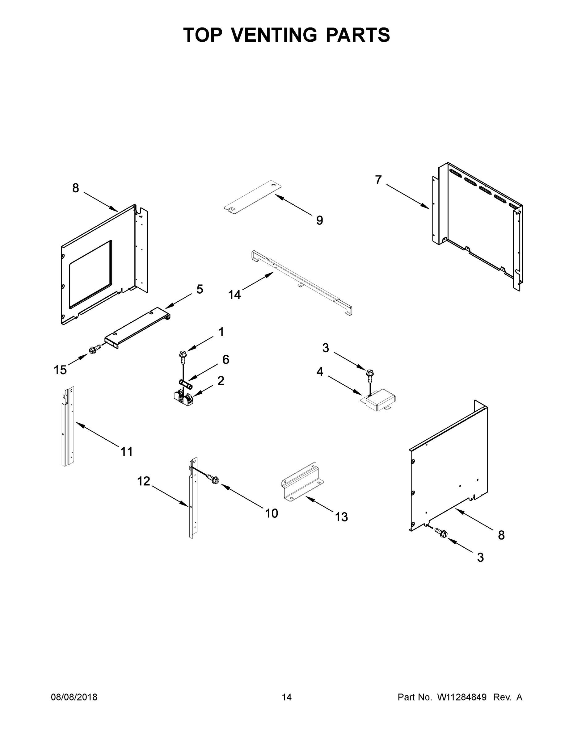 08 - TOP VENTING PARTS