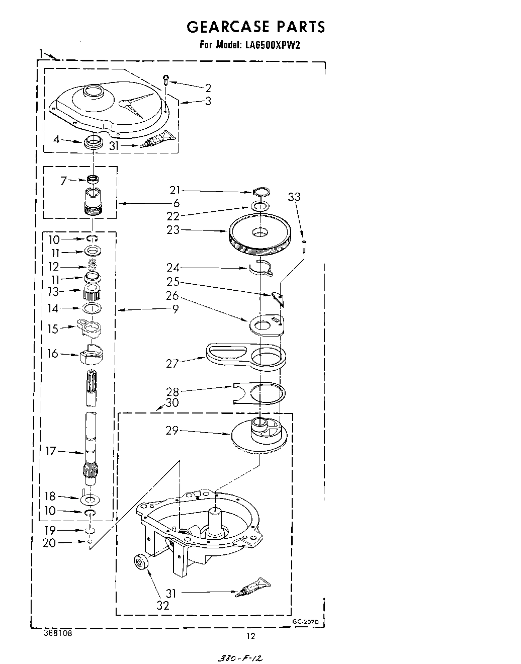 10 - GEARCASE