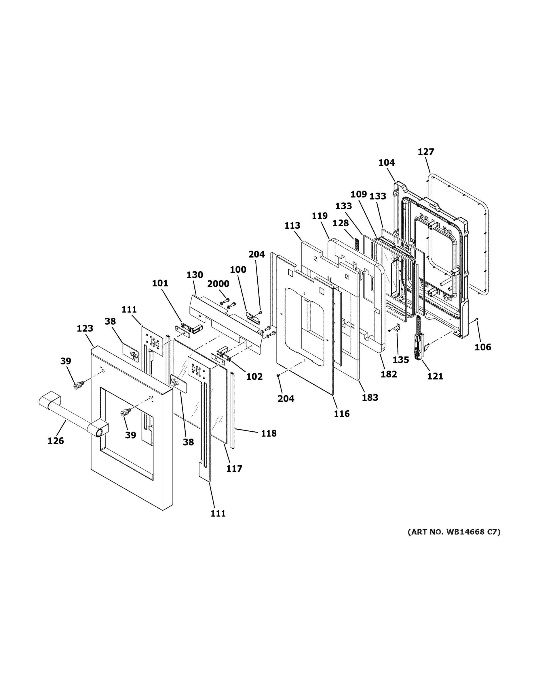 SMALL DOOR ASSEMBLY
