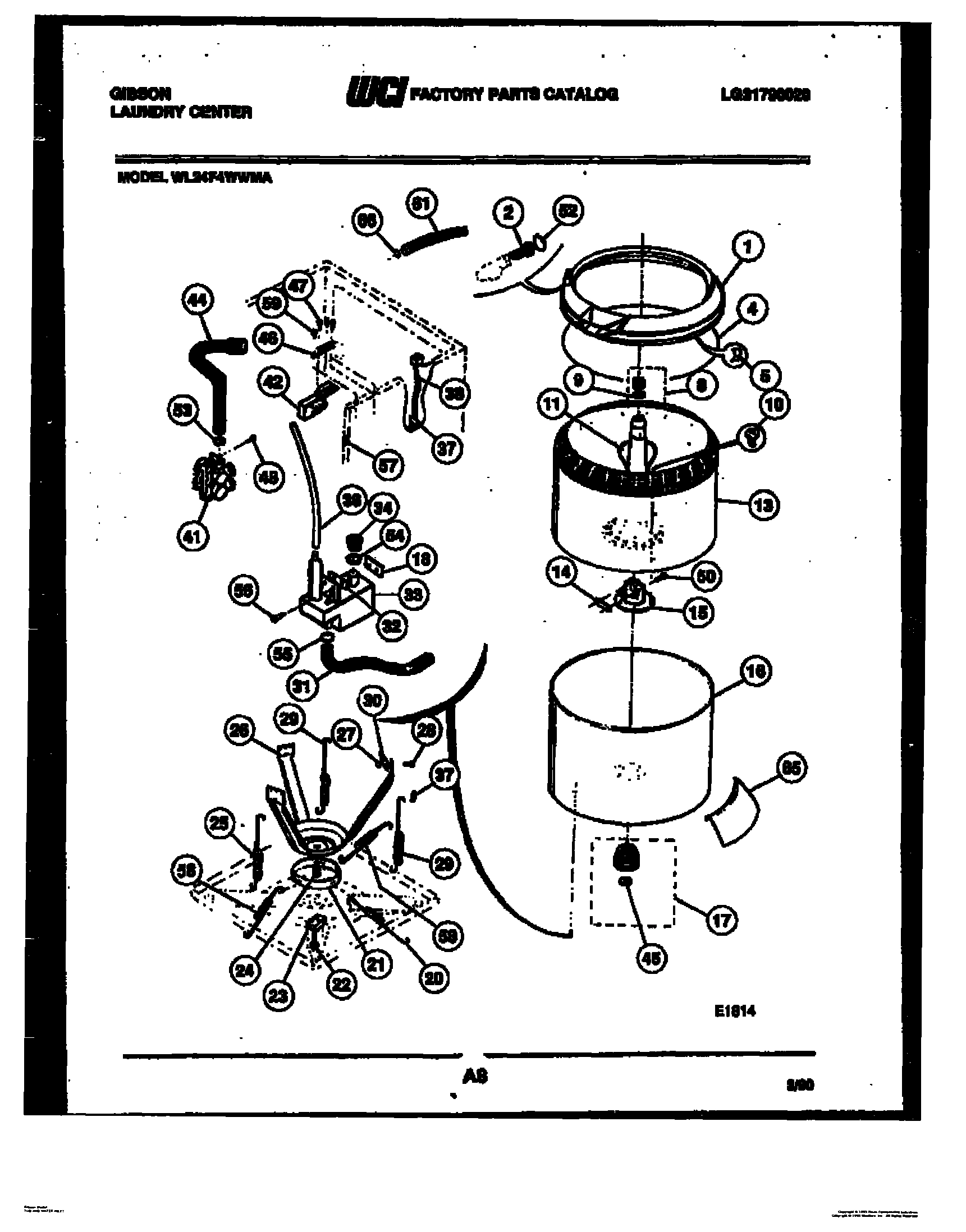 05 - TUB AND WATER INLET