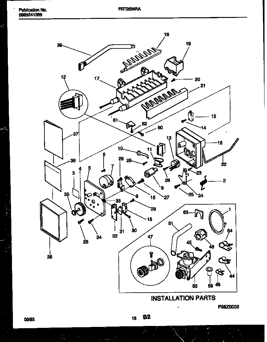 09 - ICE MAKER AND INSTALLATION PARTS