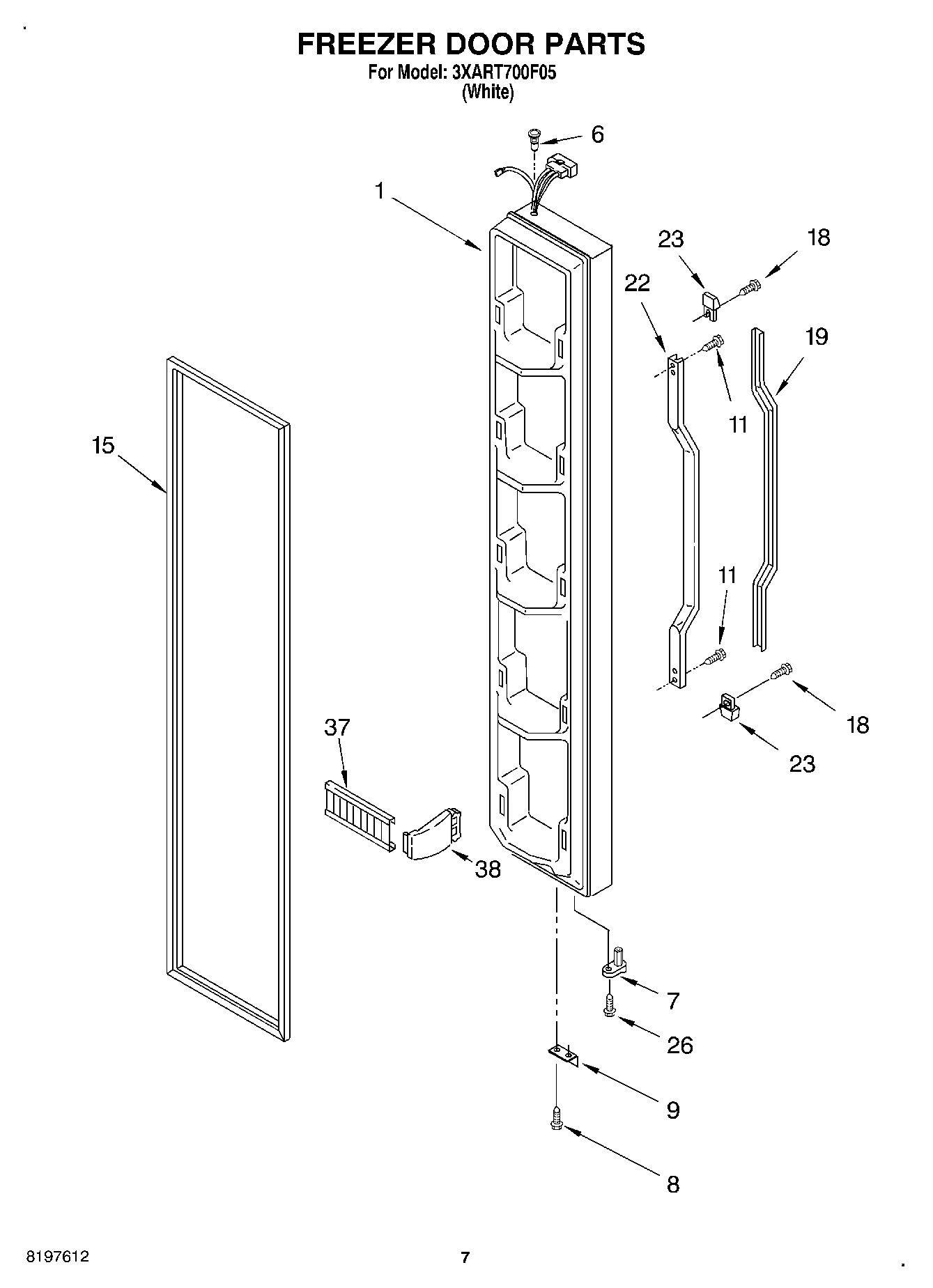 05 - FREEZER DOOR