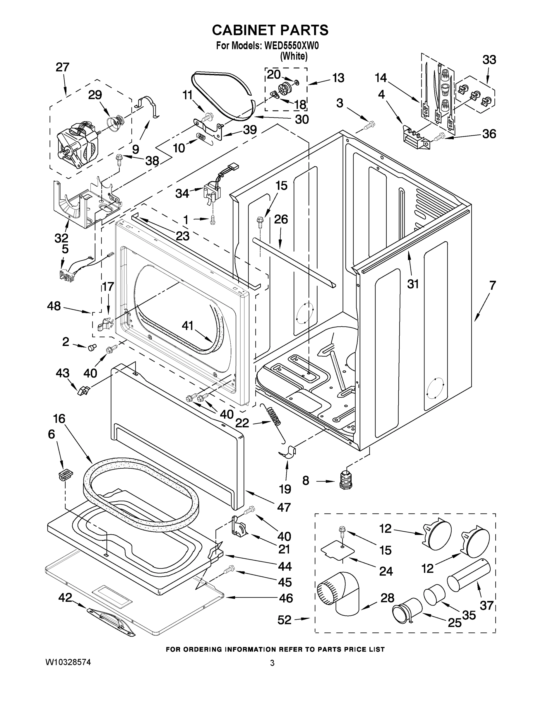 02 - CABINET PARTS