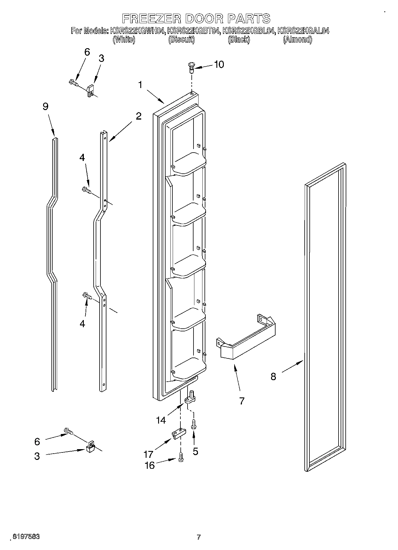 05 - FREEZER DOOR