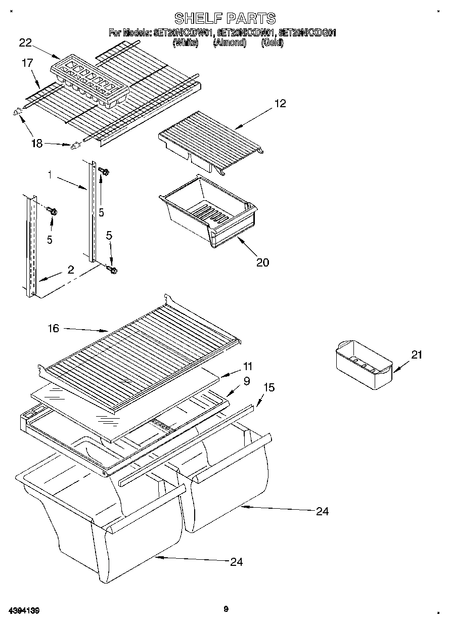 05 - SHELF, LIT/OPTIONAL