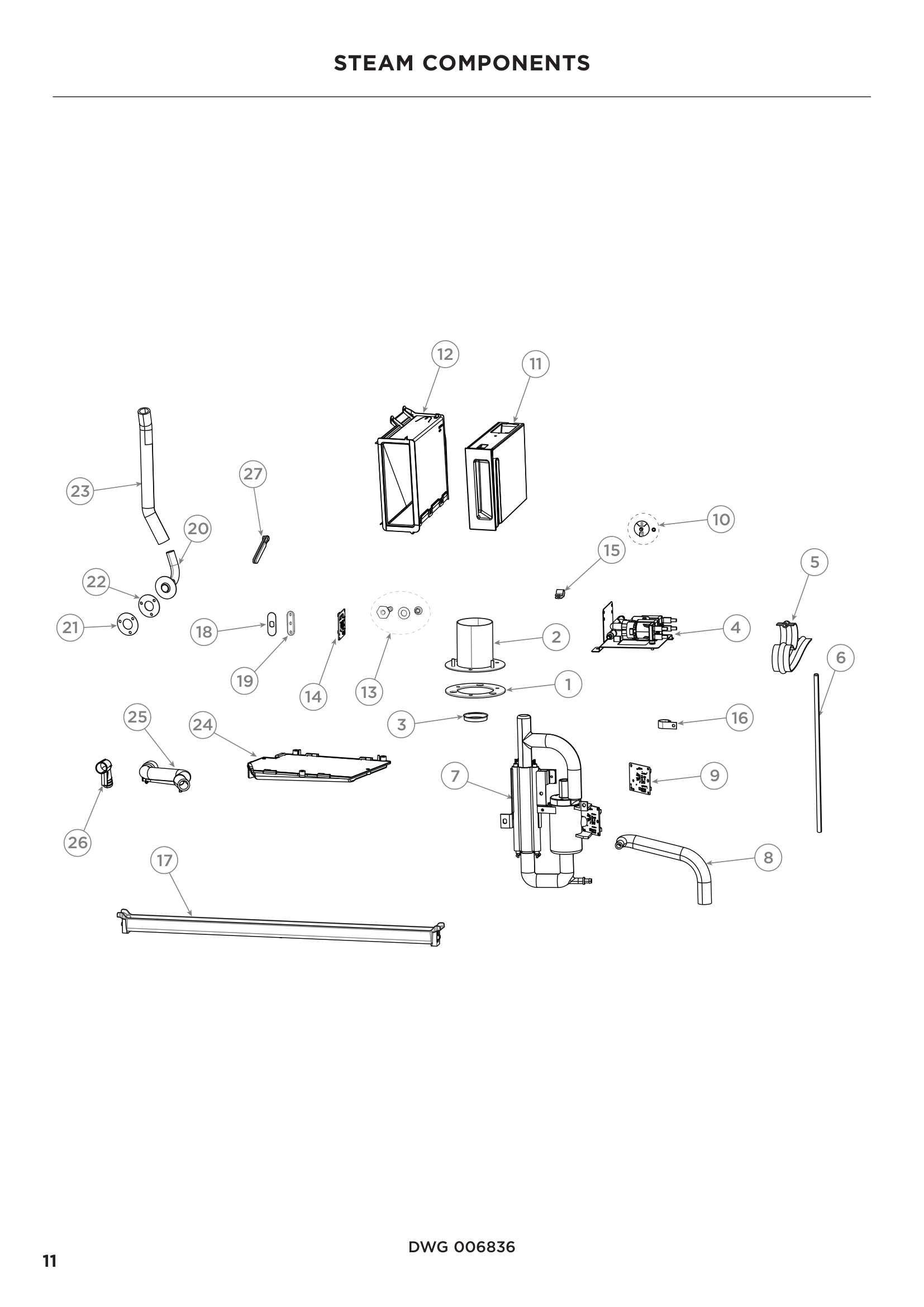 STEAM COMPONENTS