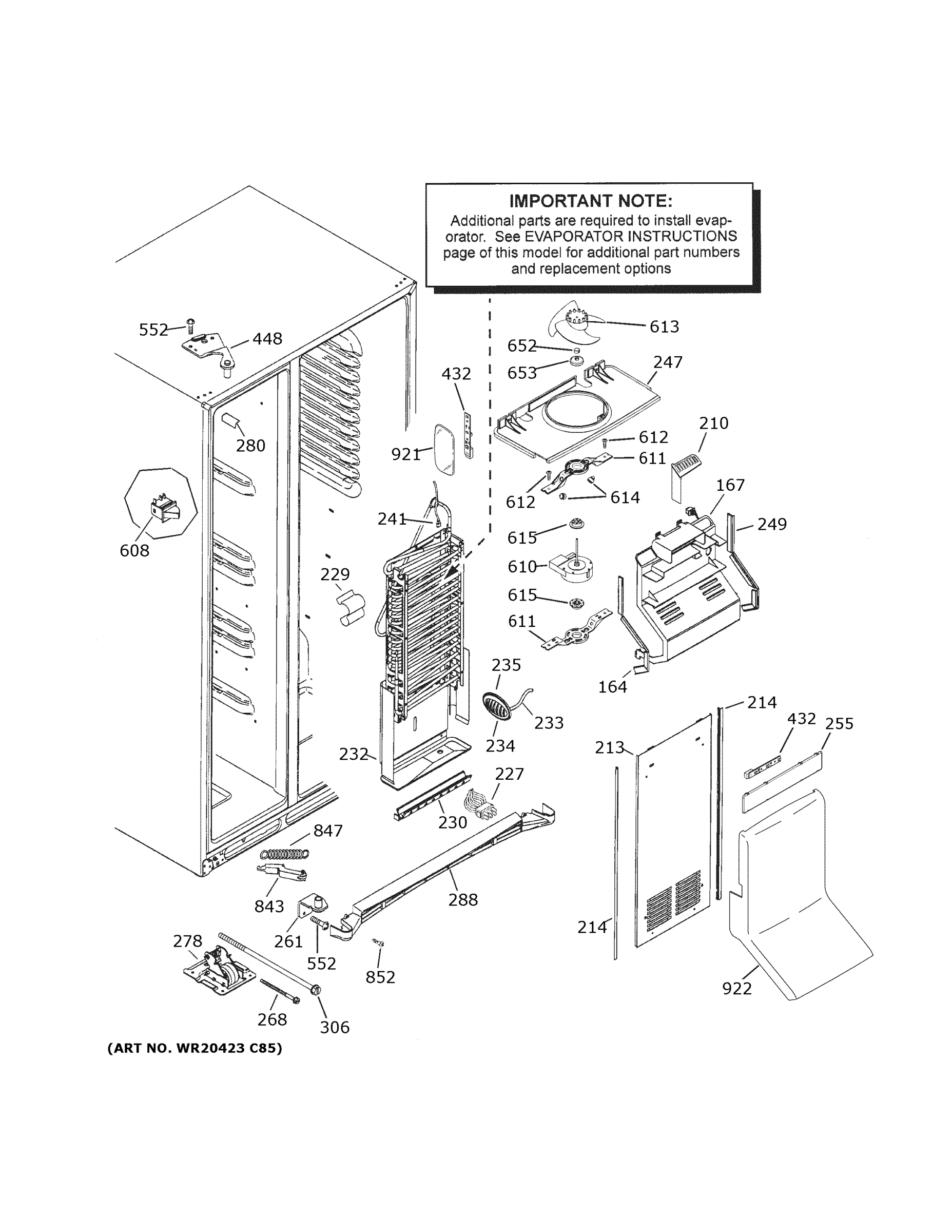 FREEZER SECTION