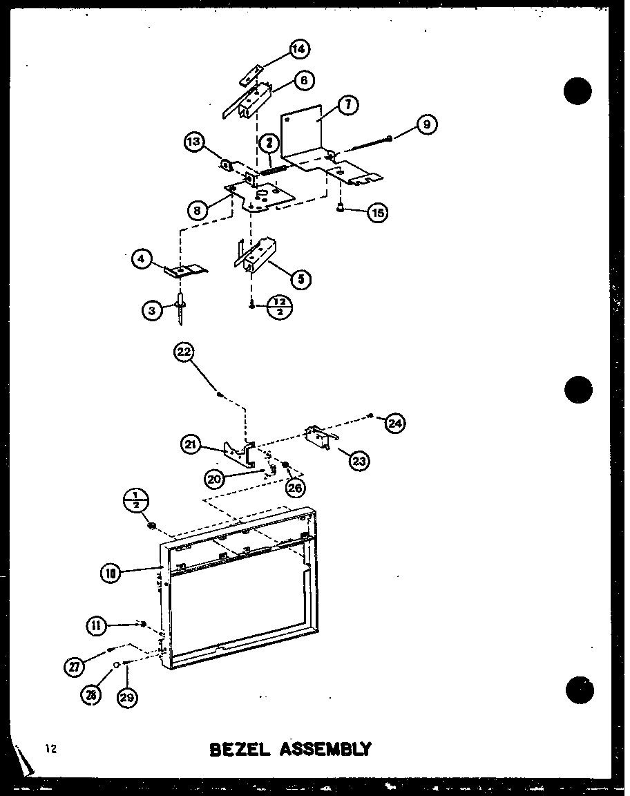 01 - BEZEL ASSY