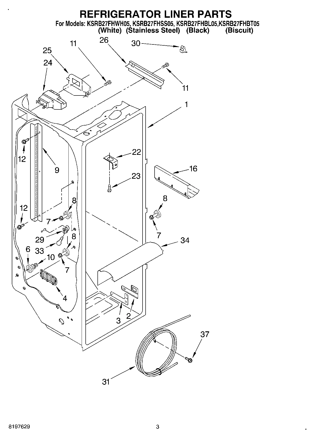 02 - REFRIGERATOR LINER