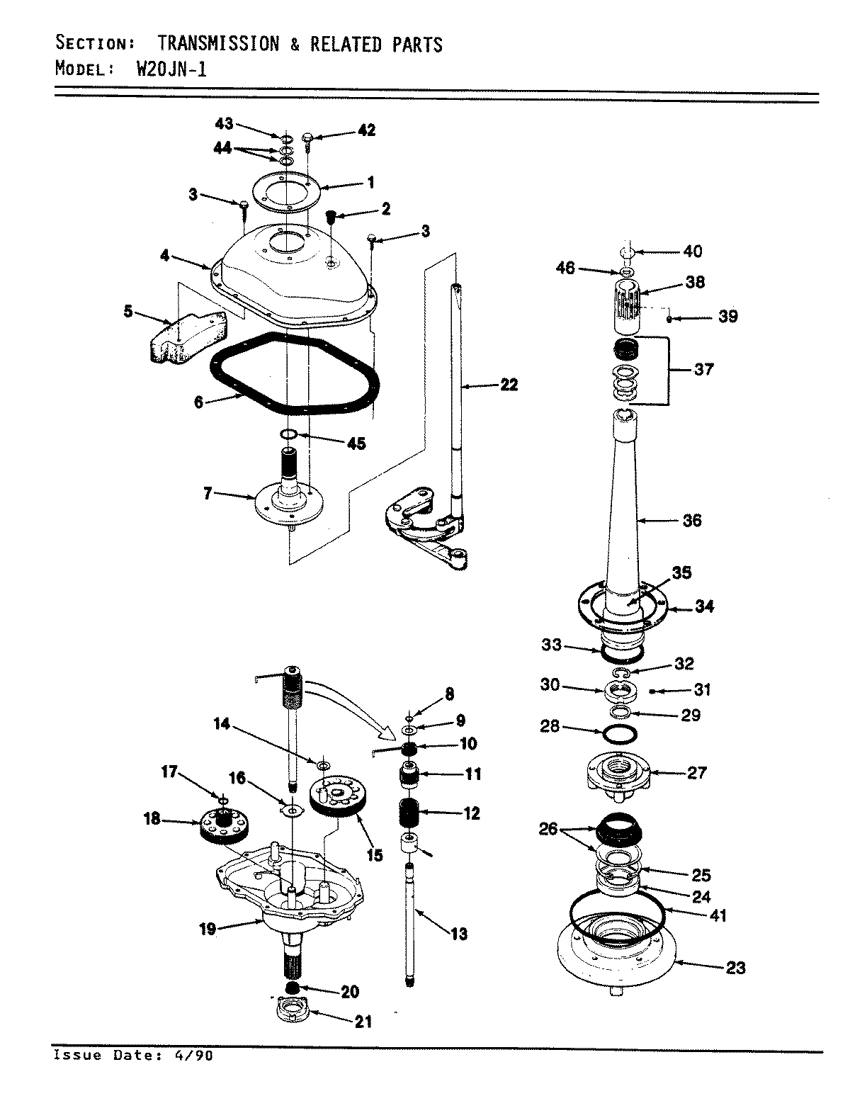 09 - TRANSMISSION & RELATED PARTS (REV. E-F)