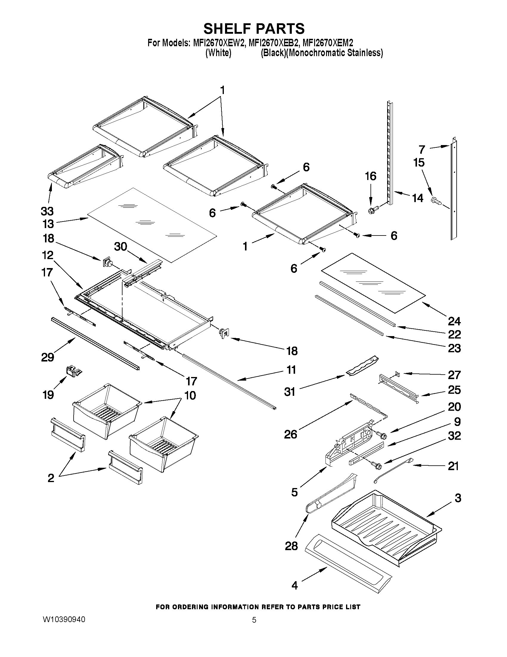 03 - SHELF PARTS