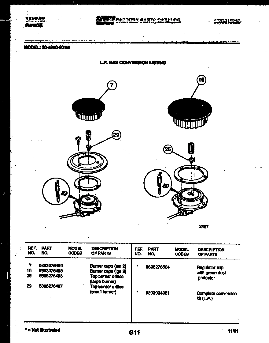08 - BURNER PARTS