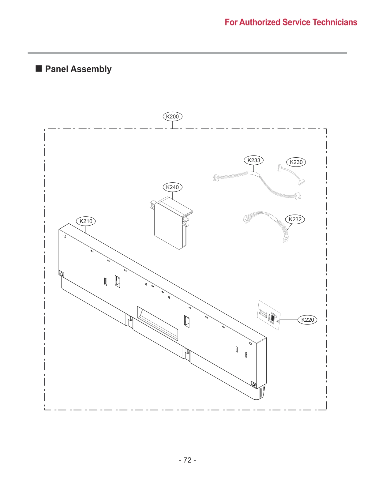 PANEL ASSEMBLY