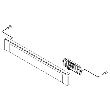 W10864154 Whirlpool Control Panel