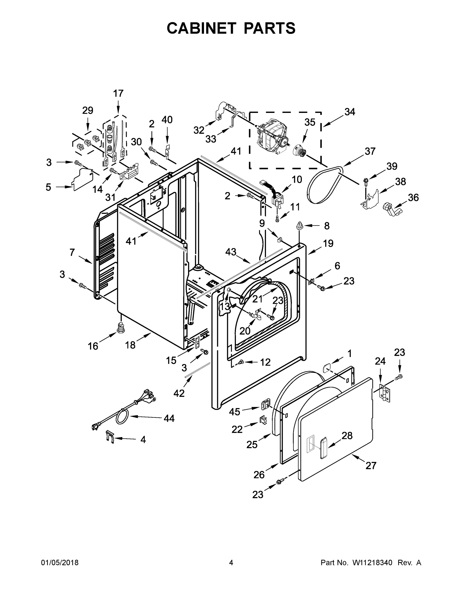 03 - CABINET PARTS