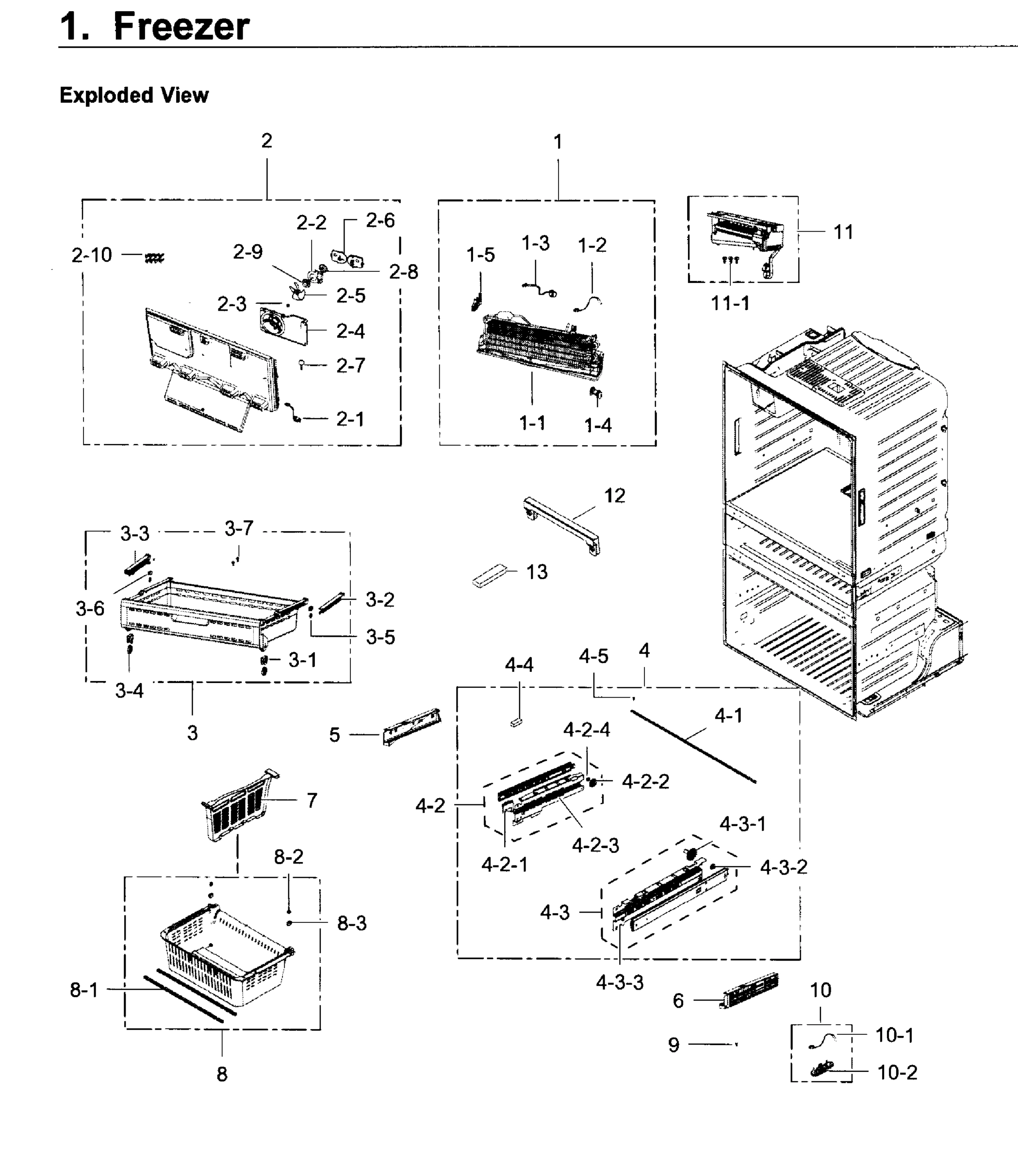 FREEZER / ICEMAKER