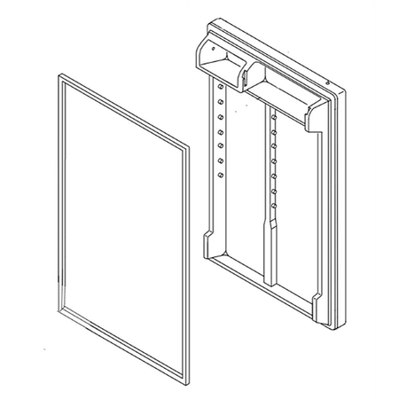 W11023688 Whirlpool Refrigerator Door Assembl
