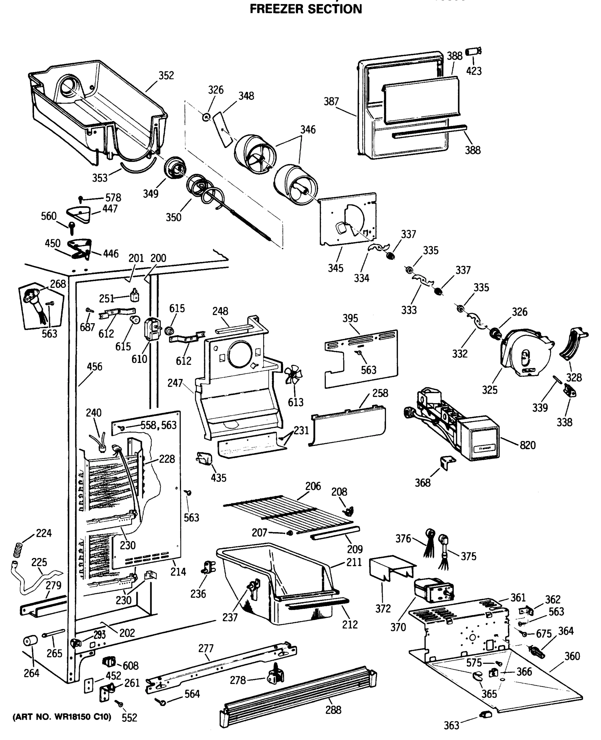 FREEZER SECTION