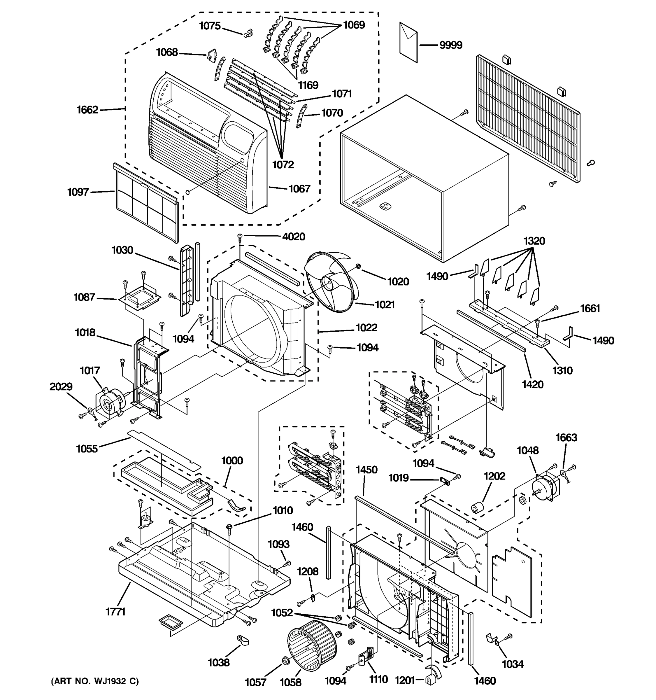 CABINET & COMPONENTS