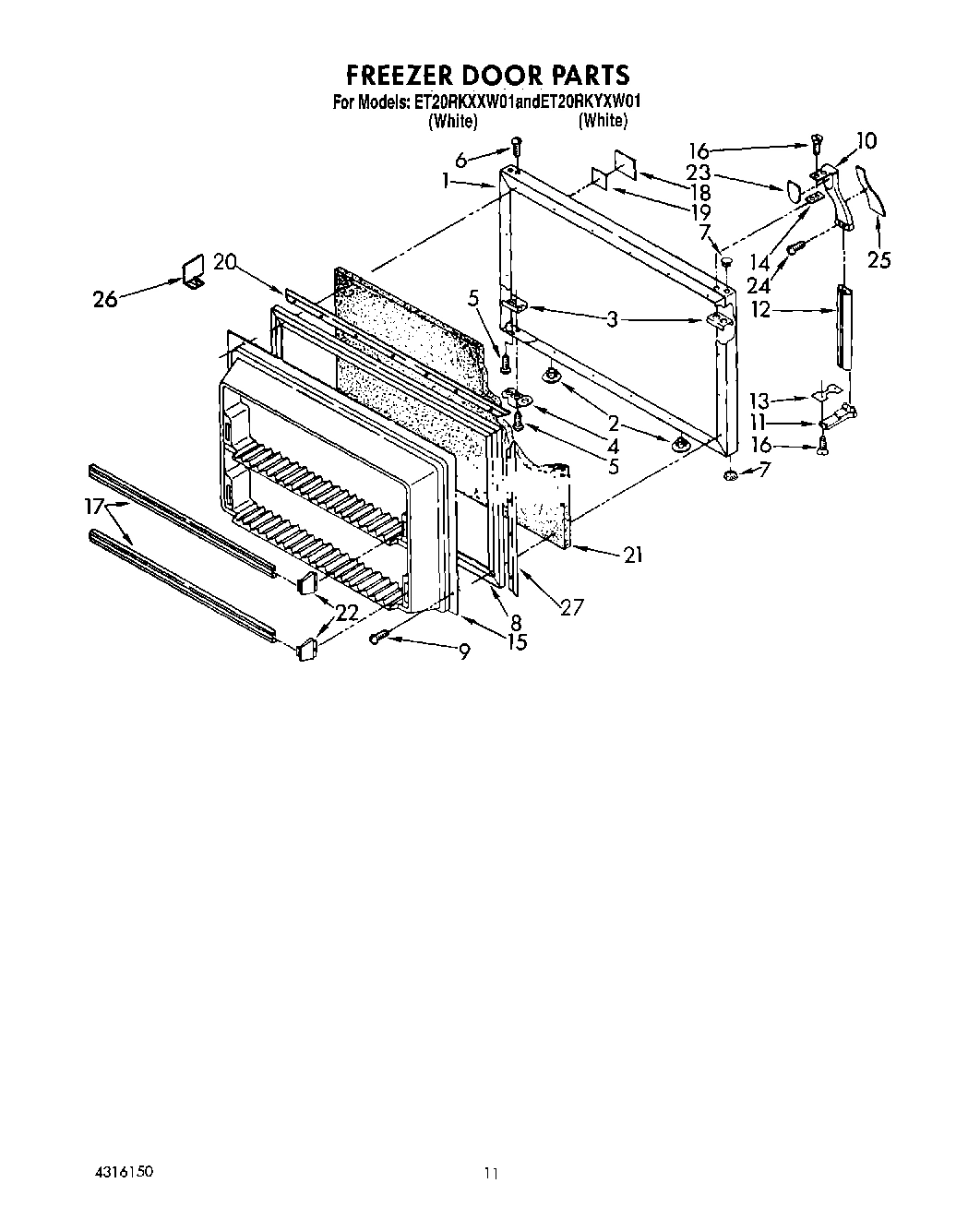 07 - FREEZER DOOR