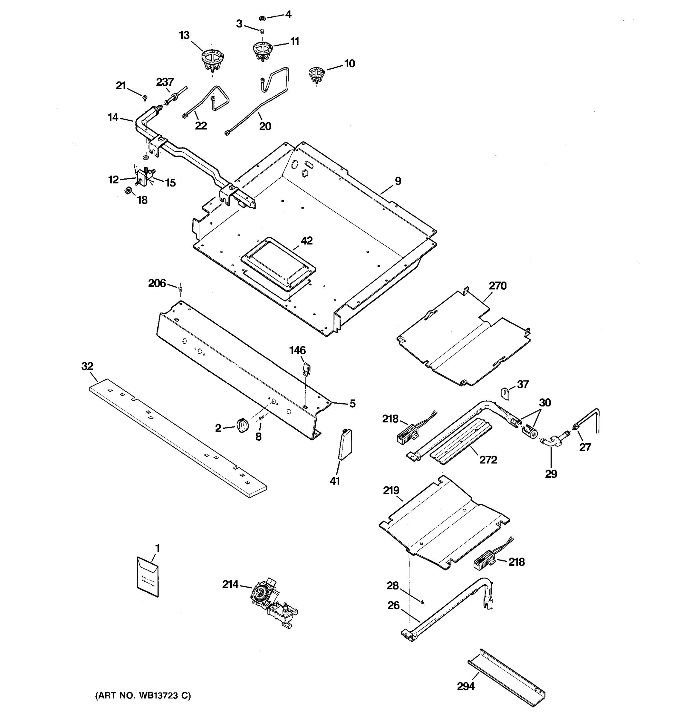 GAS & BURNER PARTS