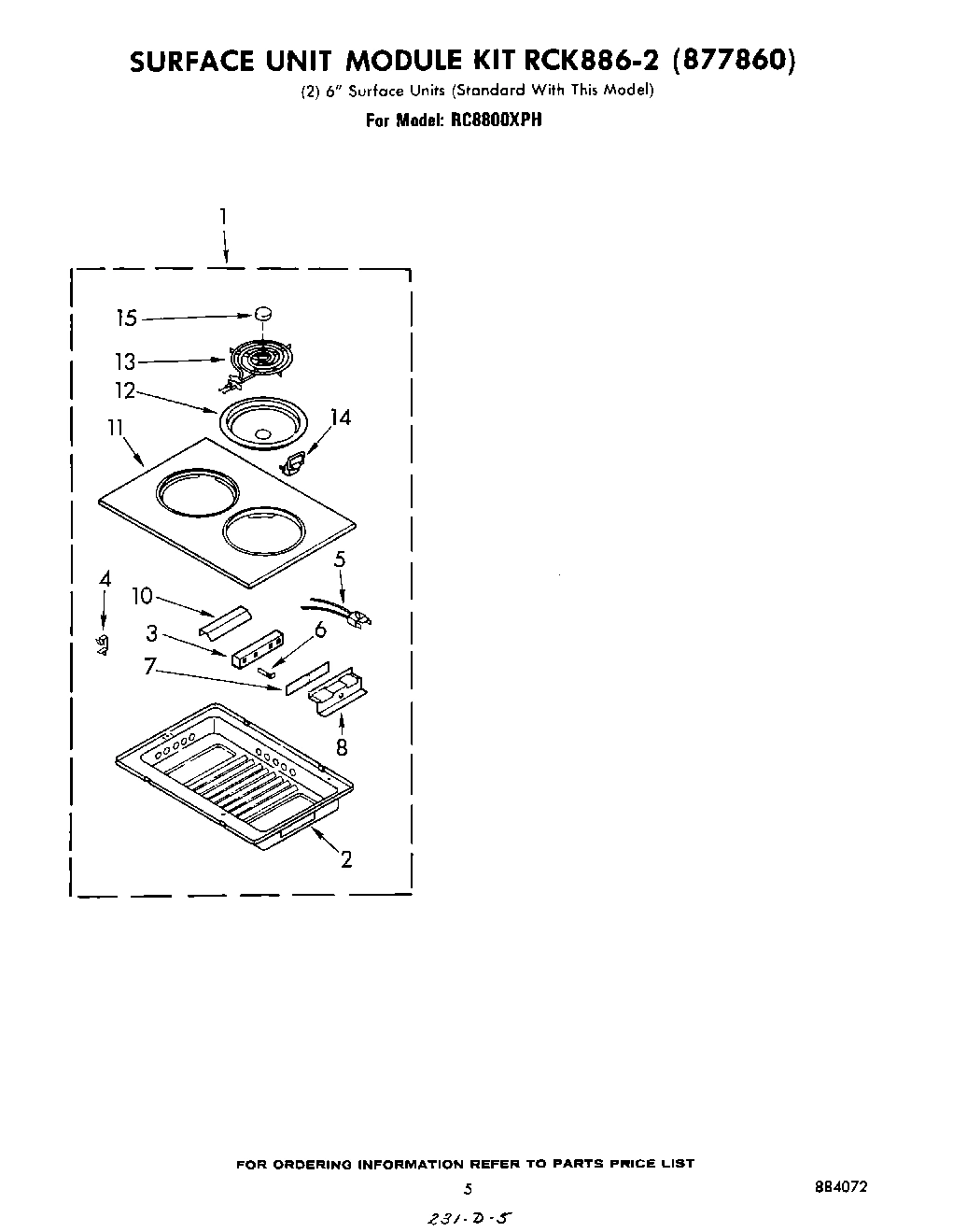 04 - SURFACE UNIT RCK886-2