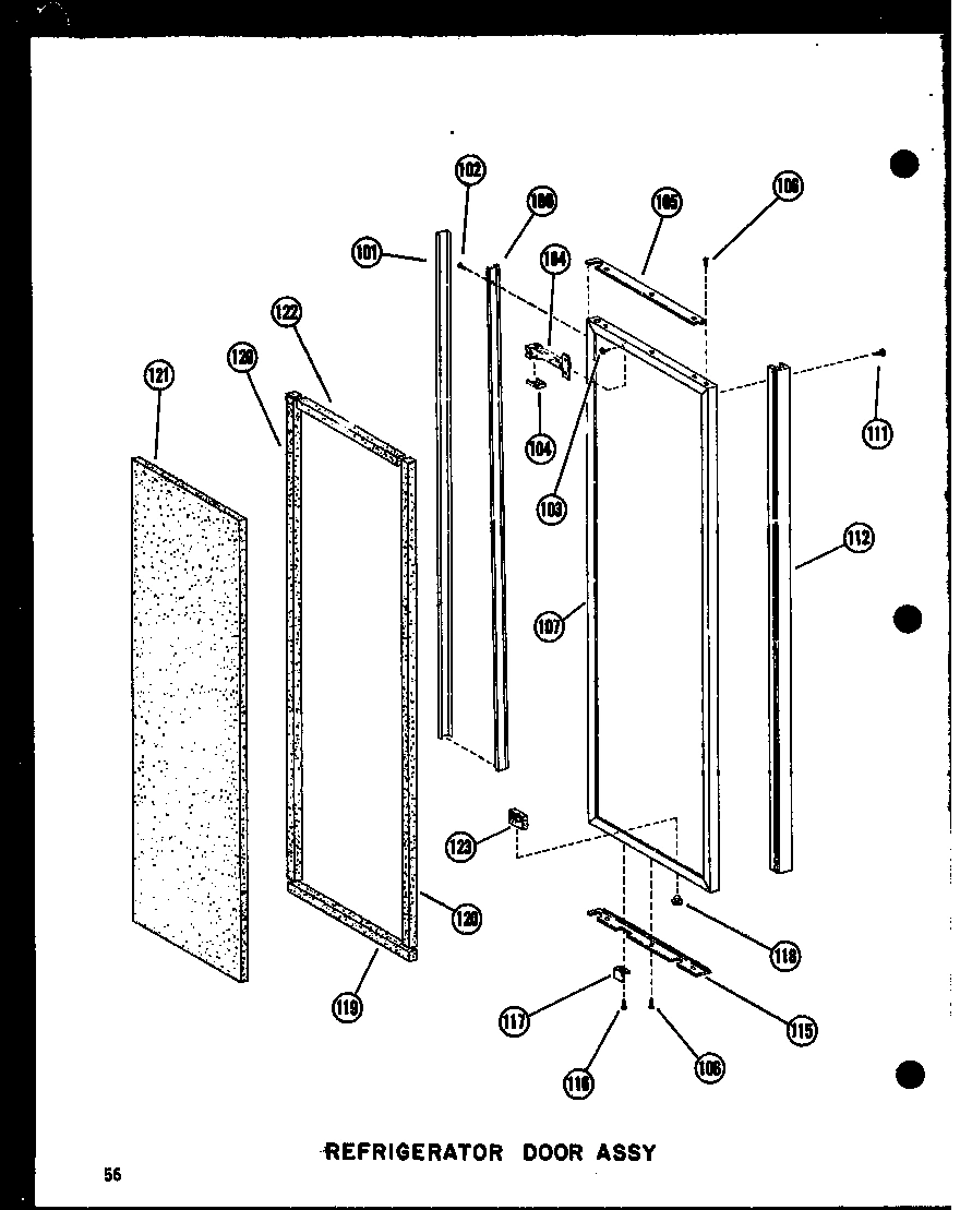 11 - REF DOOR ASSY