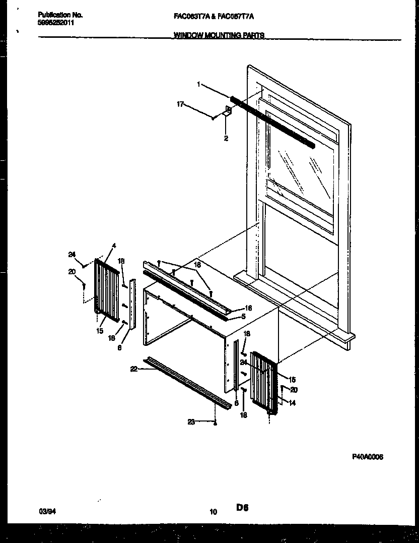 06 - WINDOW MOUNTING PARTS
