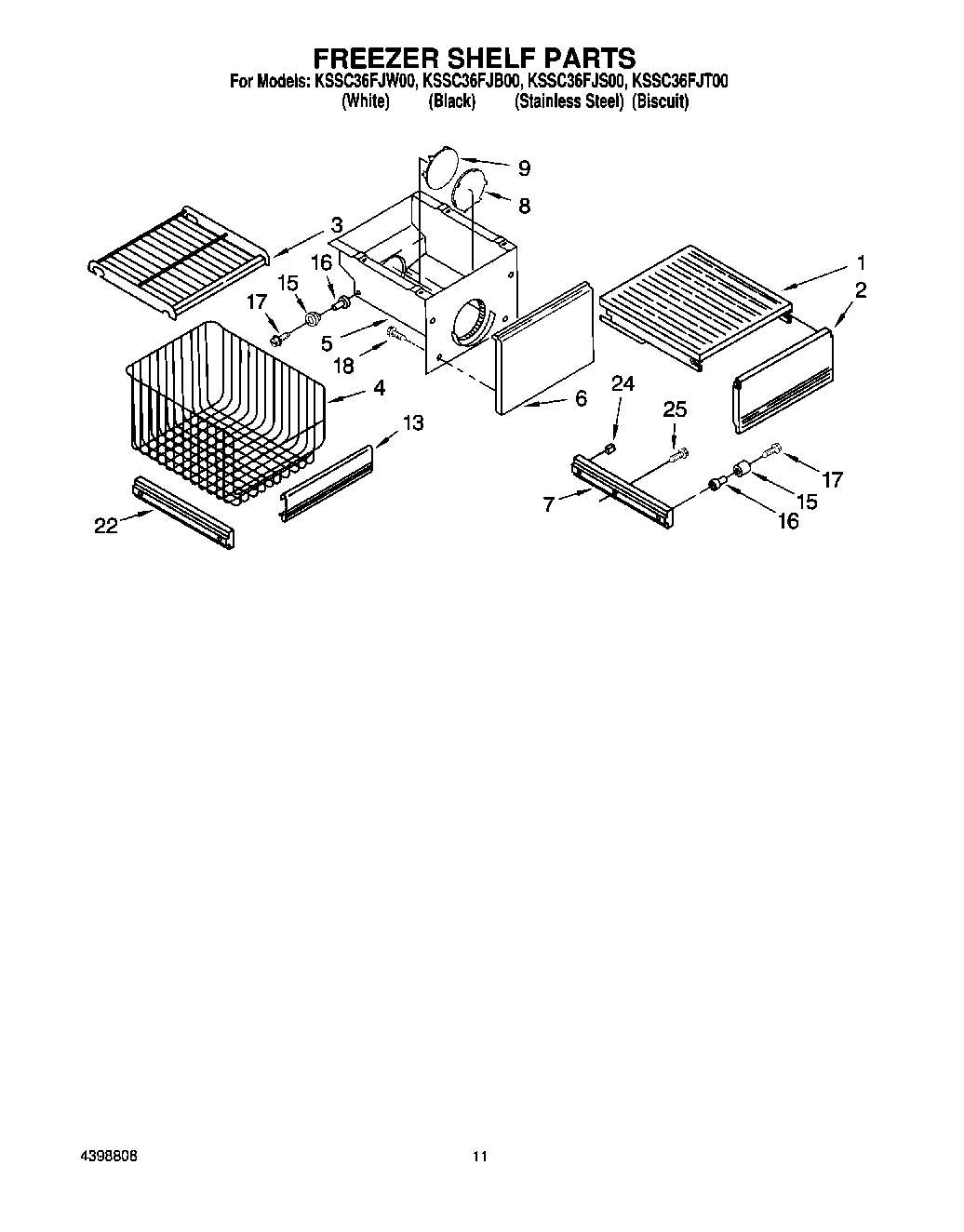 08 - FREEZER SHELF