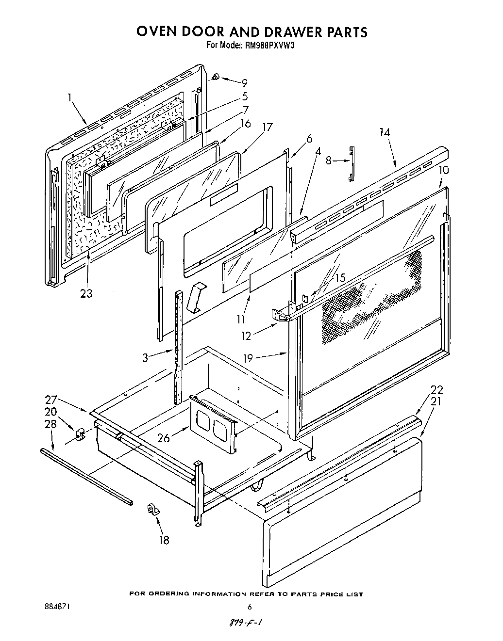 04 - OVEN DOOR AND DRAWER