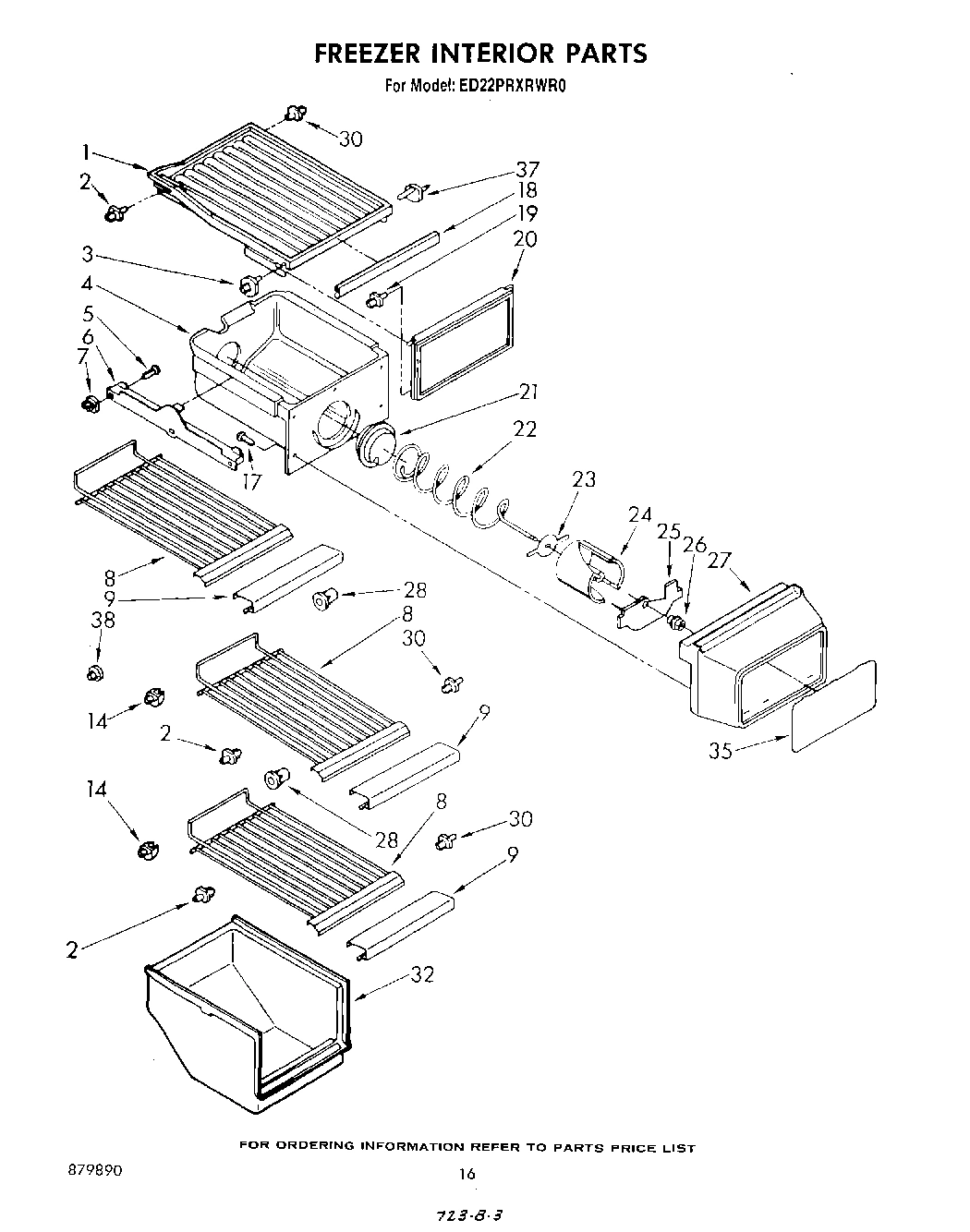 09 - FREEZER INTERIOR