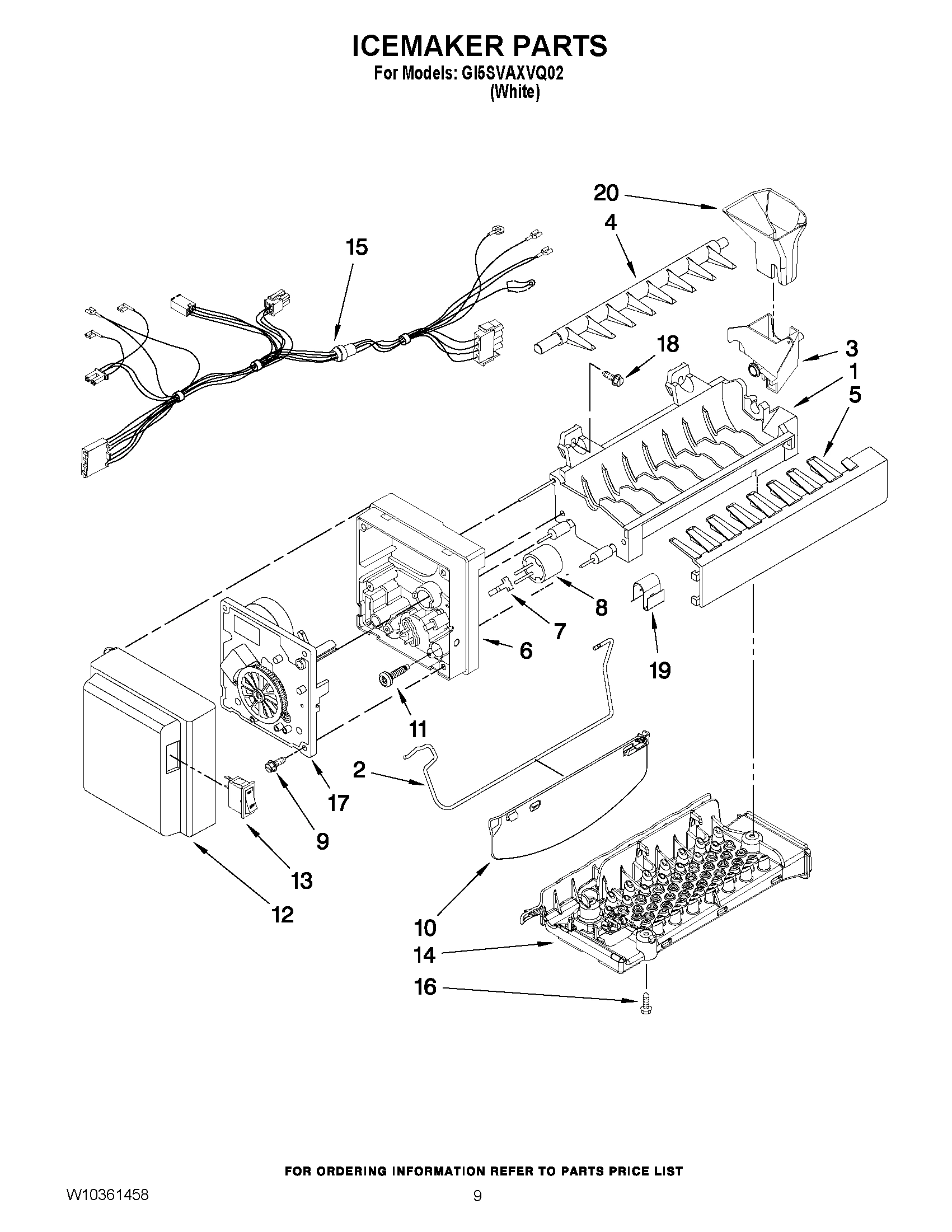05 - ICEMAKER PARTS