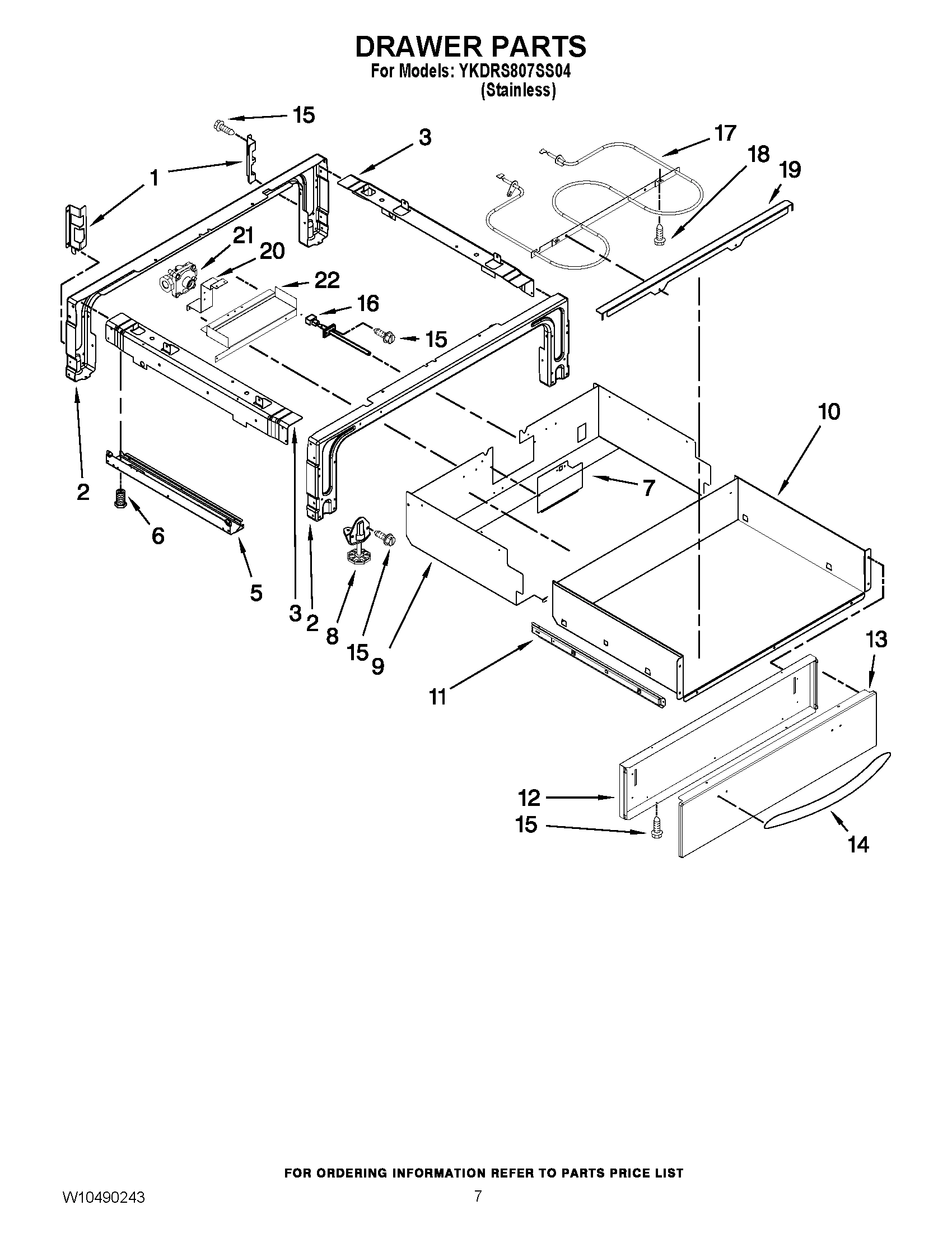 04 - DRAWER PARTS