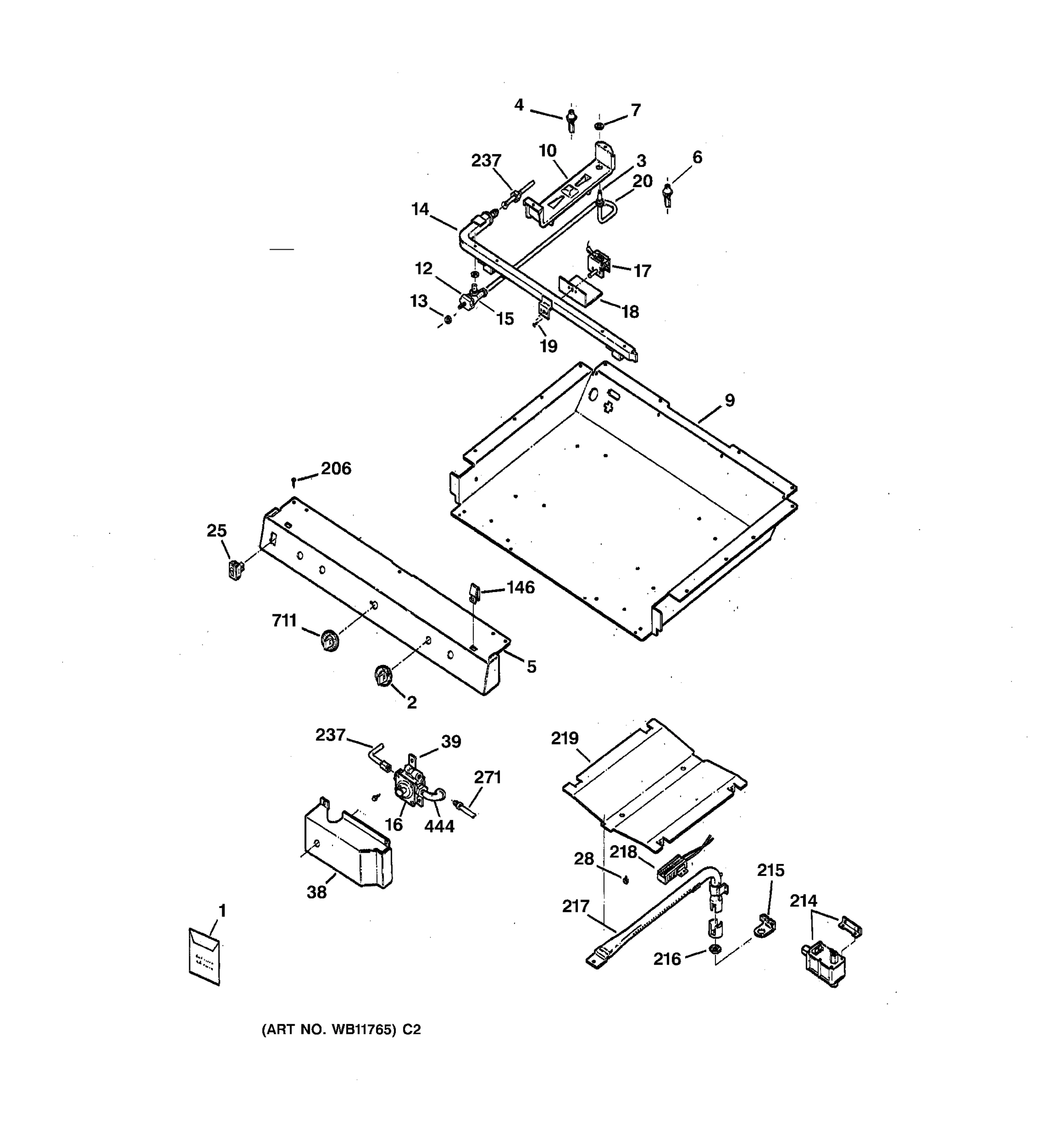 GAS & BURNER PARTS