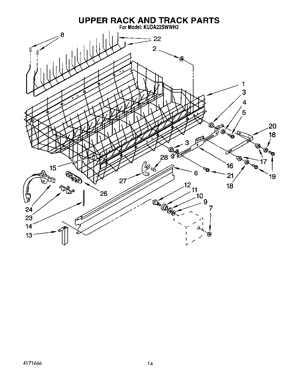 11 - UPPER RACK AND TRACK