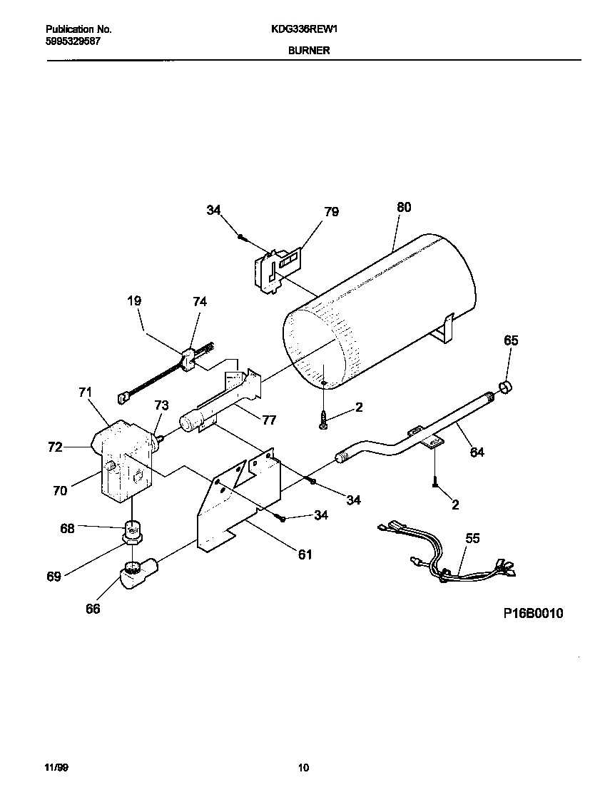 06 - P12B0010 BURNER, VALVE