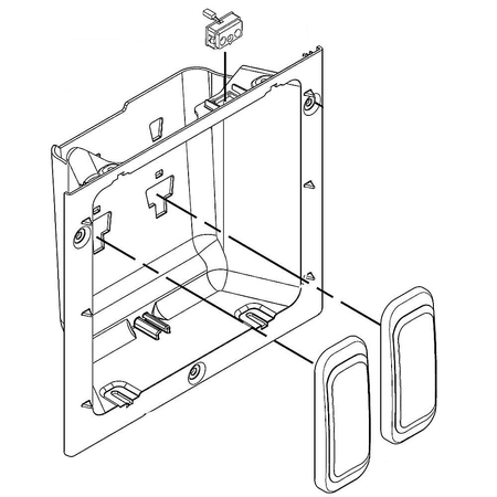 W10260620 Whirlpool Refrigerator Front Cover