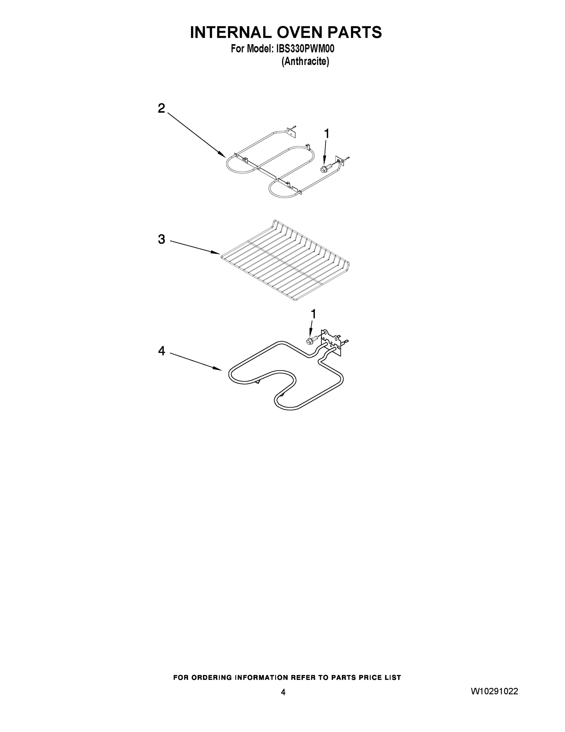 03 - INTERNAL OVEN PARTS
